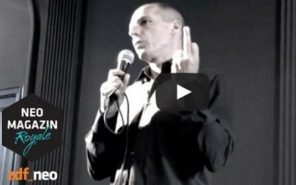 Grecia, forse falso il video di Varoufakis col dito medio