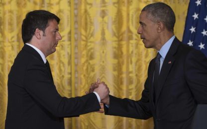 Obama: "Impressionato da energia e riforme di Renzi"