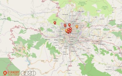 Nepal: dalle zone più colpite agli aiuti, le mappe in Rete