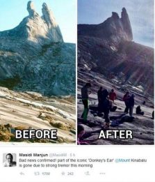 Terremoto in Malesia, 160 scalatori bloccati in montagna