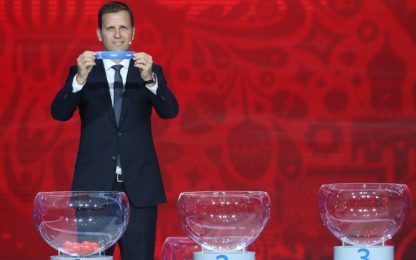Mondiali 2018: Italia nel girone G con Spagna, Albania e Israele