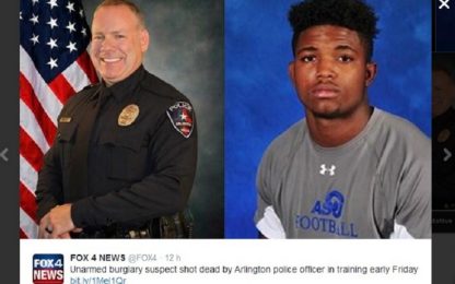 Texas, poliziotto uccide un giovane afroamericano disarmato