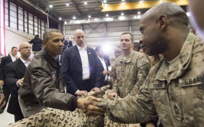 Afghanistan, dietrofront di Obama: dopo il 2016 resteranno 5.500 soldati