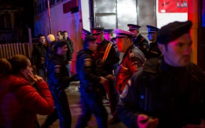 Bucarest, incendio in discoteca: 27 morti e oltre 150 feriti