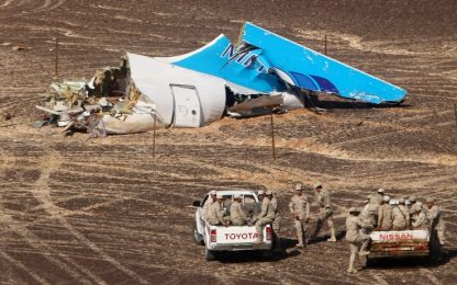 Aereo Sinai, Medvedev: attentato terroristico possibile causa