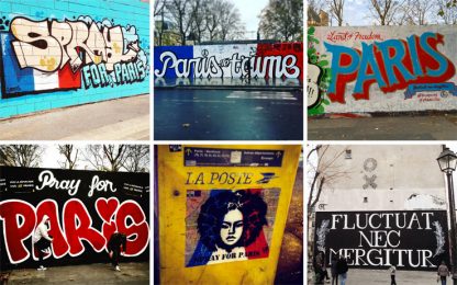 #SprayForParis, street art per Parigi. STORIFY