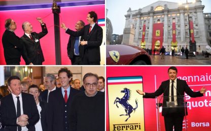 La Ferrari debutta a Piazza Affari. Marchionne: una nuova partenza