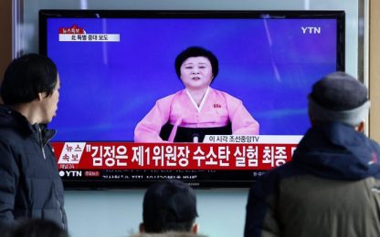 Corea del Nord: "Detonata bomba a idrogeno". Onu condanna il test