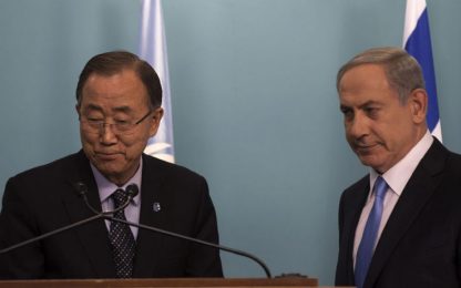 Netanyahu contro Ban Ki Moon: “Incoraggia il terrorismo”