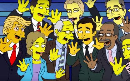 Usa, i Simpson dicono la loro sulle primarie americane