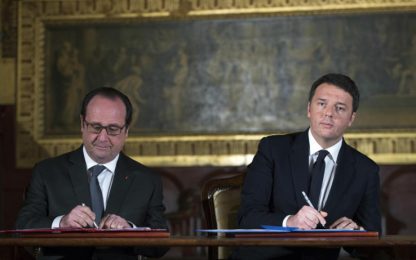 Vertice in nome della Solesin, Renzi e Hollande: “Agire contro Isis”