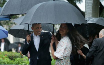 Obama a Cuba: "Meraviglioso essere qui. Opportunità storica"