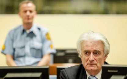 Bosnia, Karadzic colpevole di genocidio: condannato a 40 anni