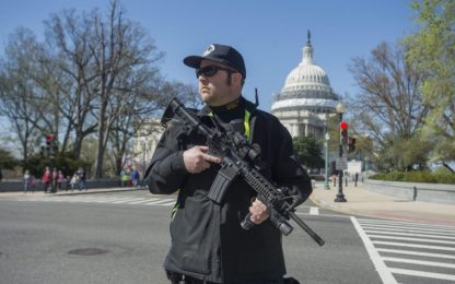 Washington, spari vicino al Congresso: fermato un uomo
