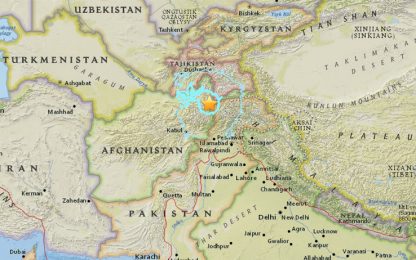 Afghanistan, terremoto di magnitudo 6,6. Scossa sentita anche in India