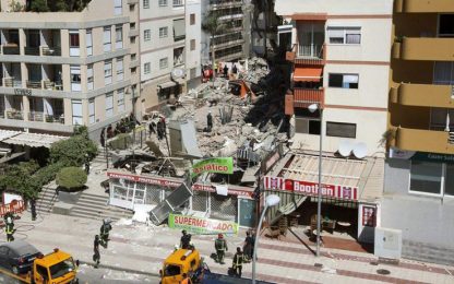 Crollo a Tenerife, morti i due italiani dispersi