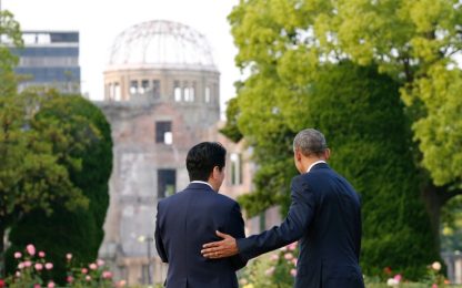 Obama a Hiroshima: "71 anni fa la morte è piombata dal cielo"