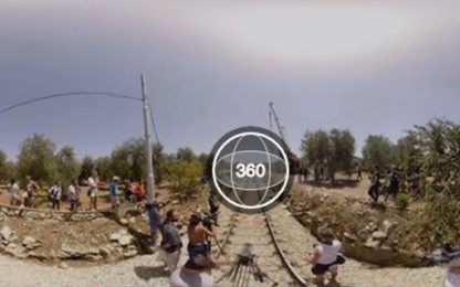 Scontro treni in Puglia, sul luogo dello schianto a 360 gradi