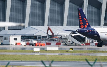 Bruxelles, rientrato l'allarme bomba all'aeroporto di Zaventem