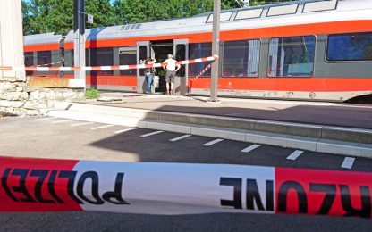 Attacco al treno in Svizzera, morto l'aggressore e uno dei feriti