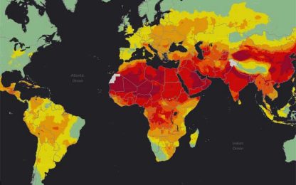 Oms: "Il 92% della popolazione mondiale vive in aree inquinate"