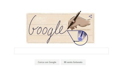Un doodle per Biro, l’inventore della penna a sfera