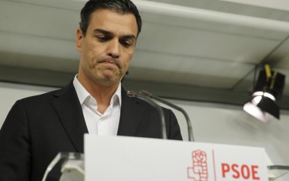 Caos tra i socialisti in Spagna, si dimette Pedro Sanchez