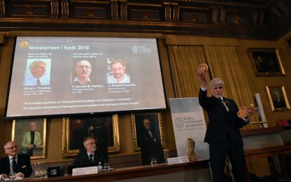 A Thouless, Haldane e Kosterlitz il Nobel per la Fisica 2016