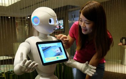 Taiwan, arriva l'impiegato di banca robot