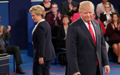 Confronto Trump-Clinton: Hillary vince, ma il tycoon resta in corsa