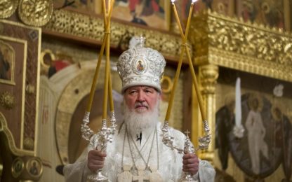 Russia, il patriarca Kirill: "Matrimoni gay come leggi naziste"