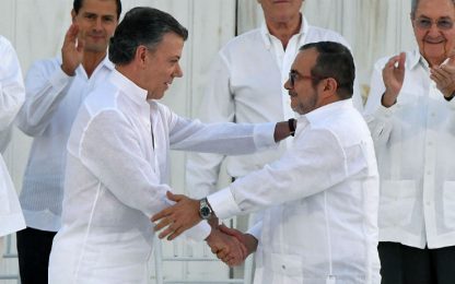Colombia, nuovo accordo di pace tra governo e Farc