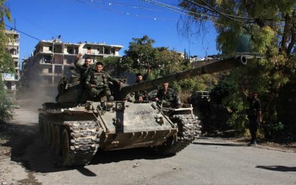Siria, esercito di Assad conquista quartiere cruciale di Aleppo Est