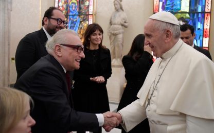 Martin Scorsese incontra Papa Francesco