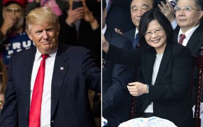 Telefonata di Trump con Taiwan, l'ira di Pechino: "C'è una sola Cina"