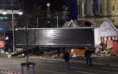 Berlino, camion contro mercato di Natale: morti e feriti