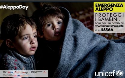 #Aleppoday,  l’allarme dell'Unicef: ancora 4mila bambini intrappolati