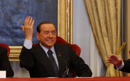 Berlusconi: cavalcare l'ottimismo per uscire dalla crisi