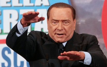 Berlusconi: "Alleanza indebita tra sinistra e giudici"