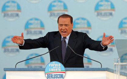 Berlusconi: le toghe di sinistra negano la democrazia