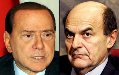 Bersani-Berlusconi: rosa per il Colle, no intesa sul governo
