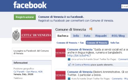 Venezia, i risultati delle elezioni su Twitter e Facebook