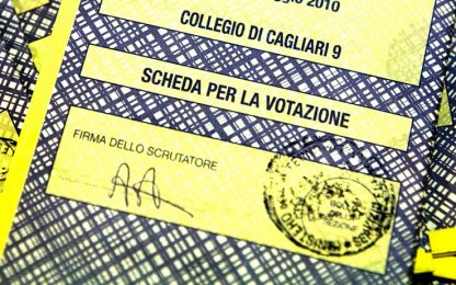 Ballottaggi, Sardegna: 686mila elettori al voto