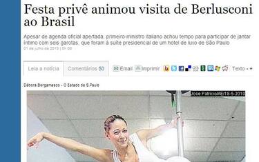 Party con 6 ballerine per Berlusconi. Palazzo Chigi: "Falso"