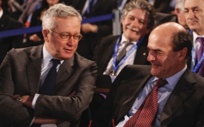 Bersani: governo non regge, serve esecutivo di transizione