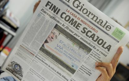 "Il Giornale vuole le dimissioni di Fini, noi di Topo Gigio"