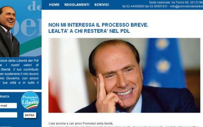 Berlusconi: "Non mi interessa il processo breve"
