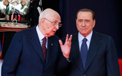 Berlusconi vs Napolitano: quando lo scontro è istituzionale