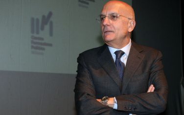 Gabriele Albertini questa mattina, 27 novembre 2010, durante la tavola rotonda "Un nuovo polo per le riforme: a che pro?".
MATTEO BAZZI / ANSA