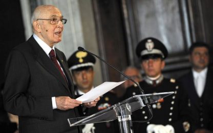 Napolitano: "Bisogna rendere onore alla magistratura". VIDEO